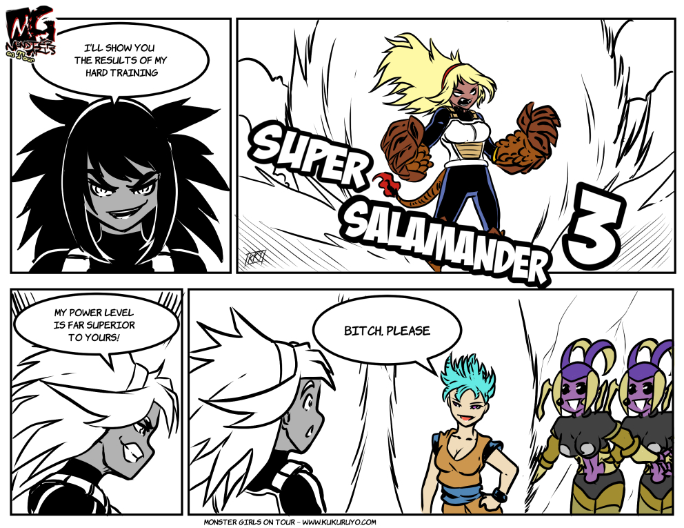 Monster girls on tour - Episode 30, Page 1: Page 030